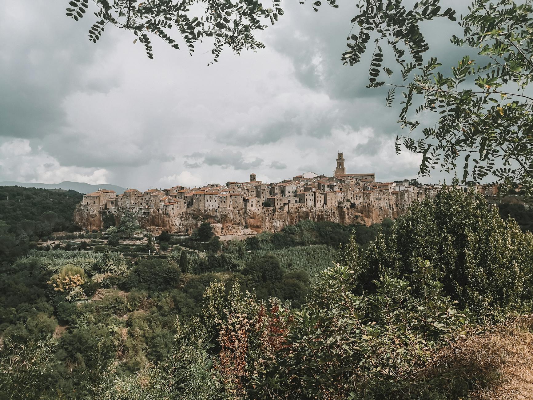 Cortona hilltop town in Tuscany Italy made famous by Under the Tuscan Sun