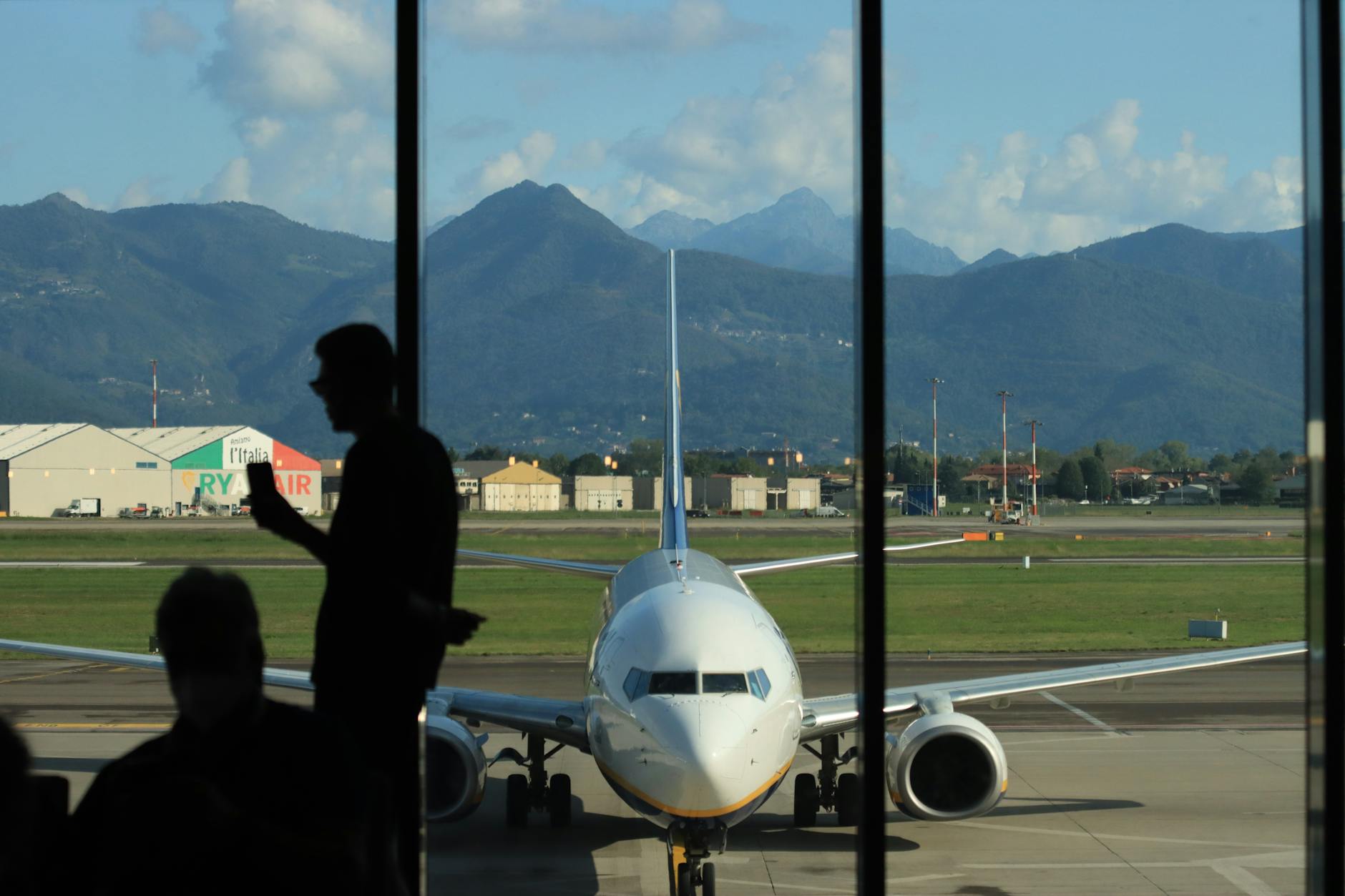 Florence Peretola airport terminal building in Italy