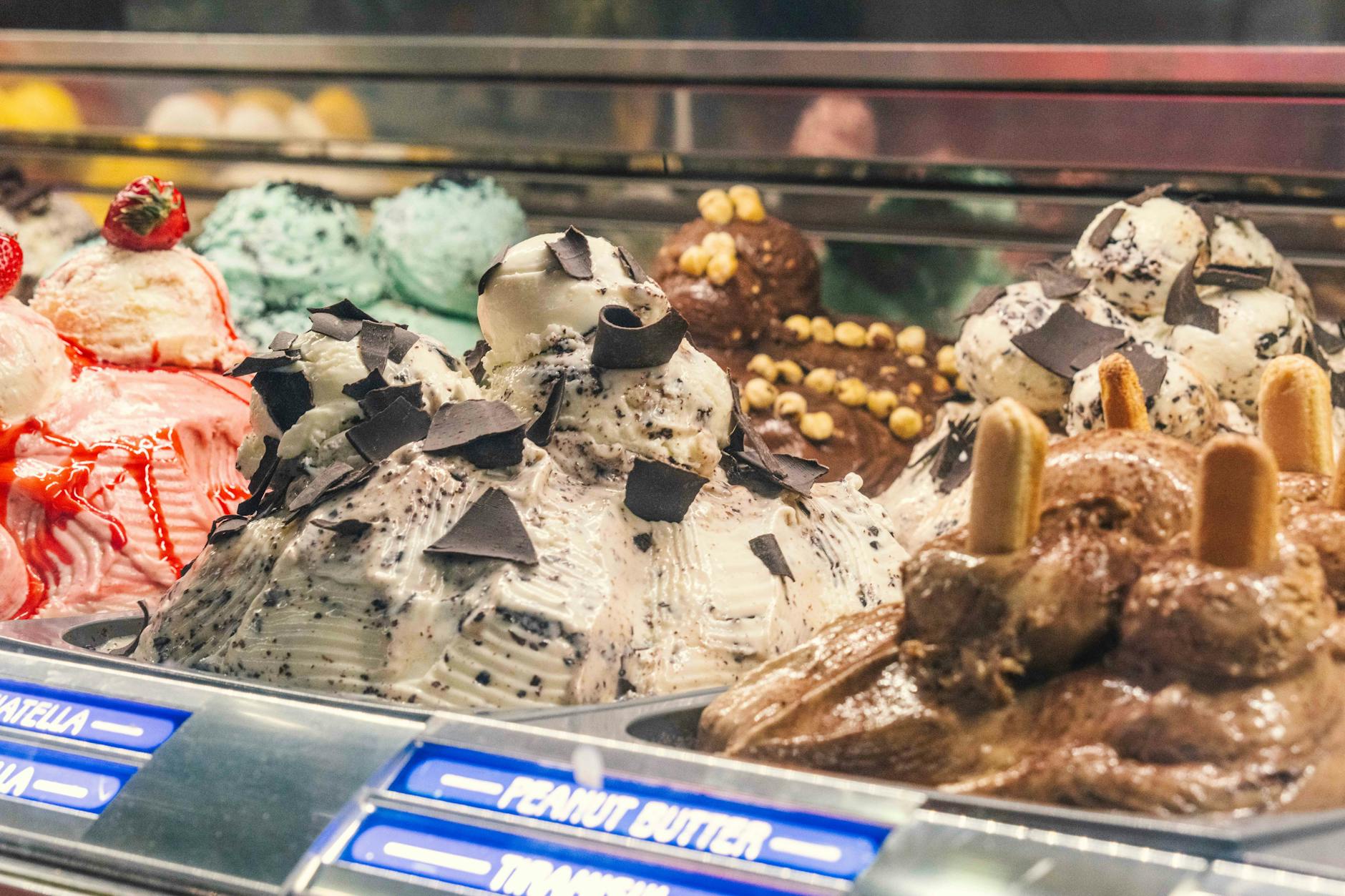 Artisan gelato in Florence Italy authentic Italian ice cream