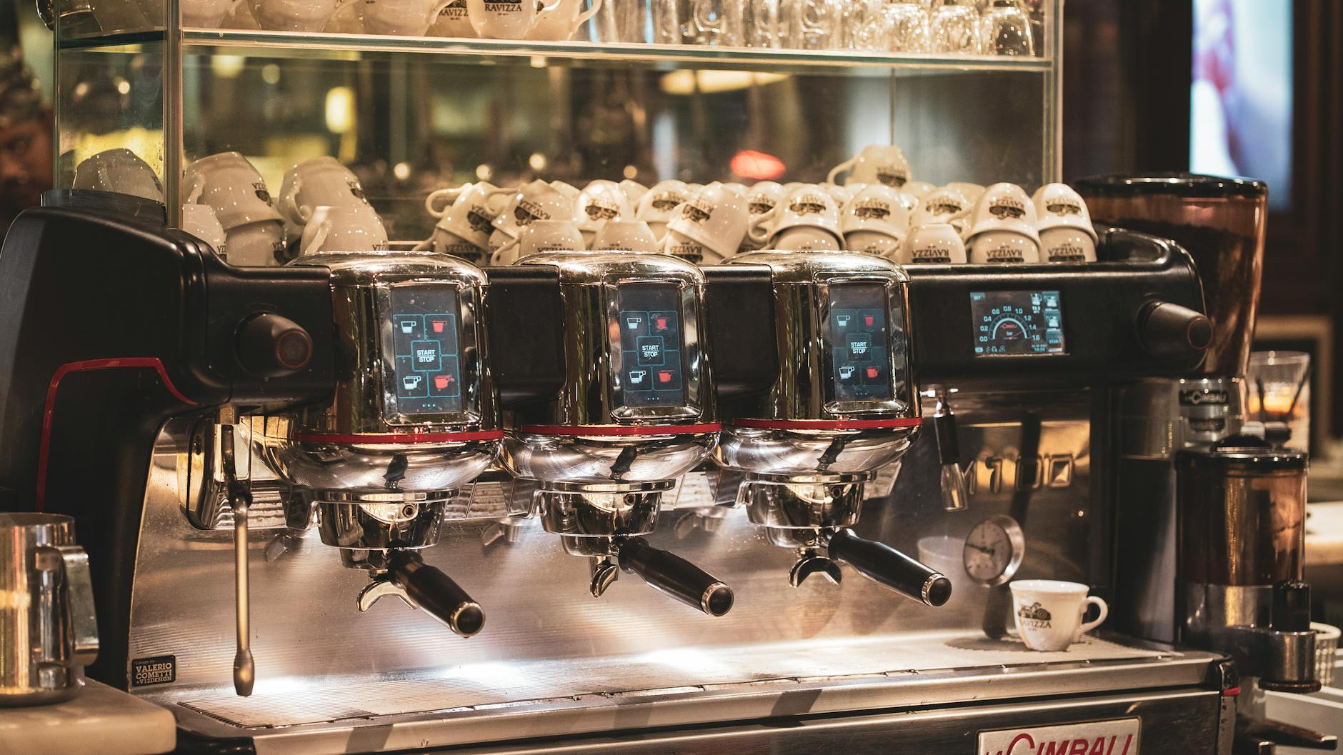 Espresso at an Italian coffee bar in Florence traditional caffè culture