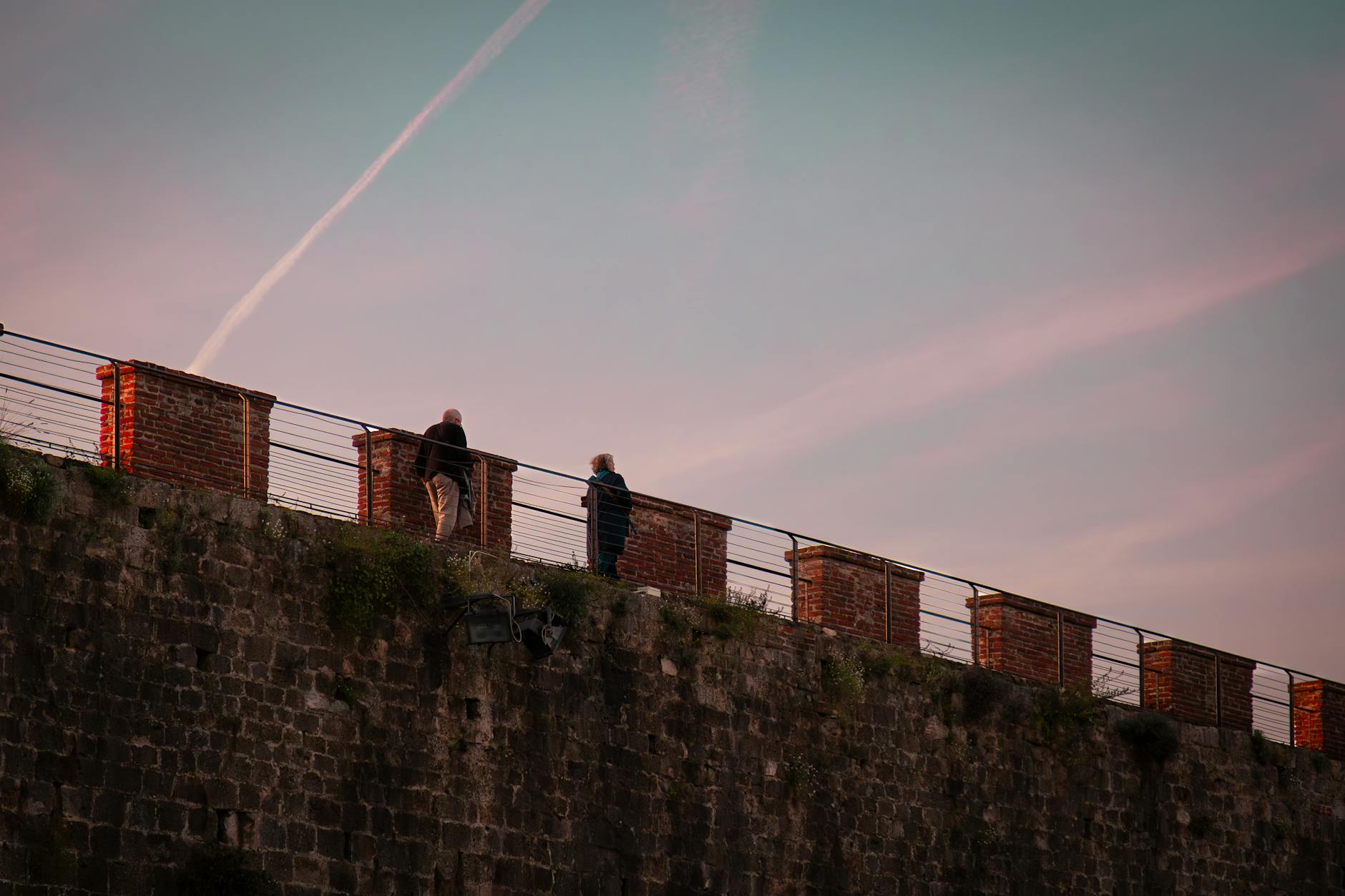Renaissance city walls of Lucca Italy perfect for walking and cycling