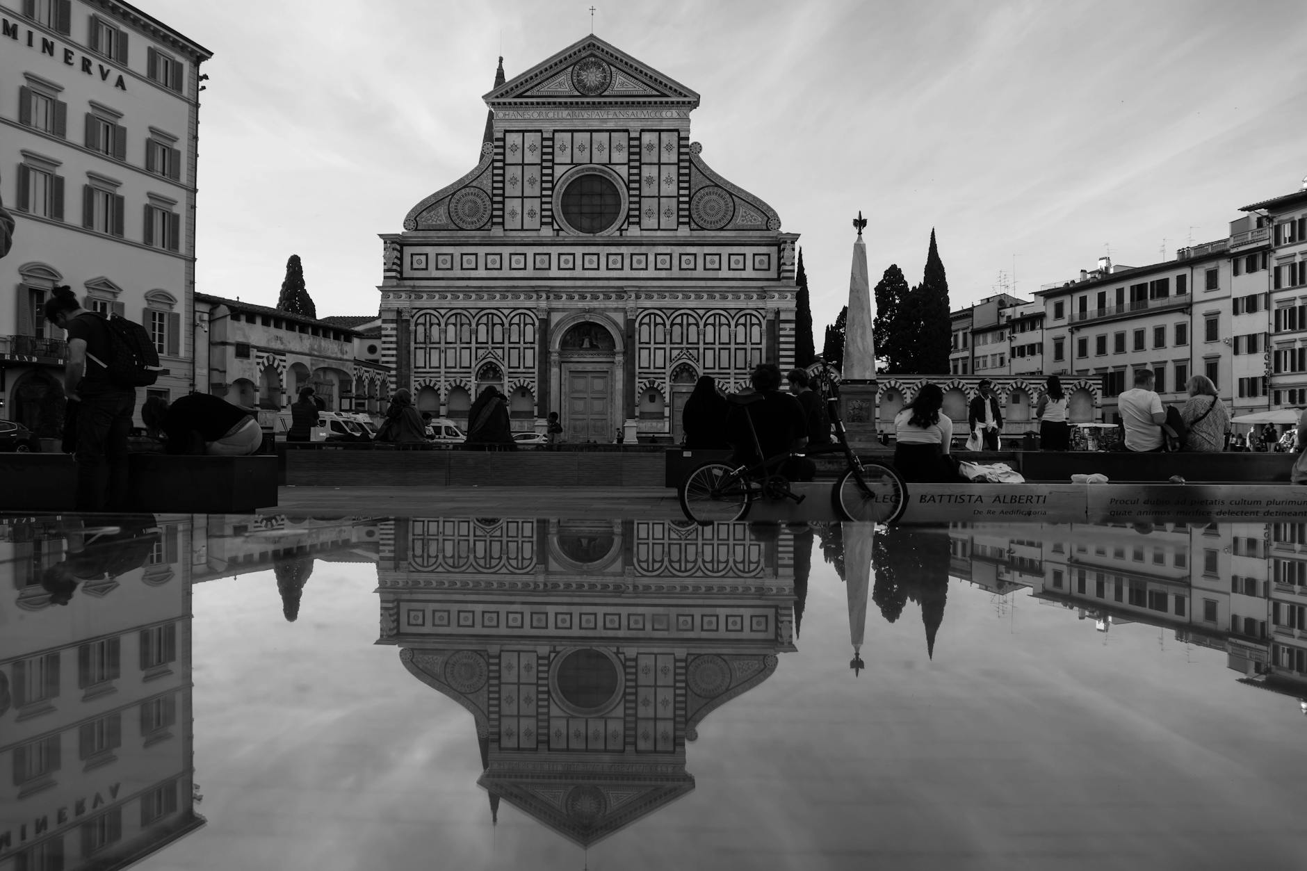 Piazza Santa Maria Novella in Florence a popular area for hotels